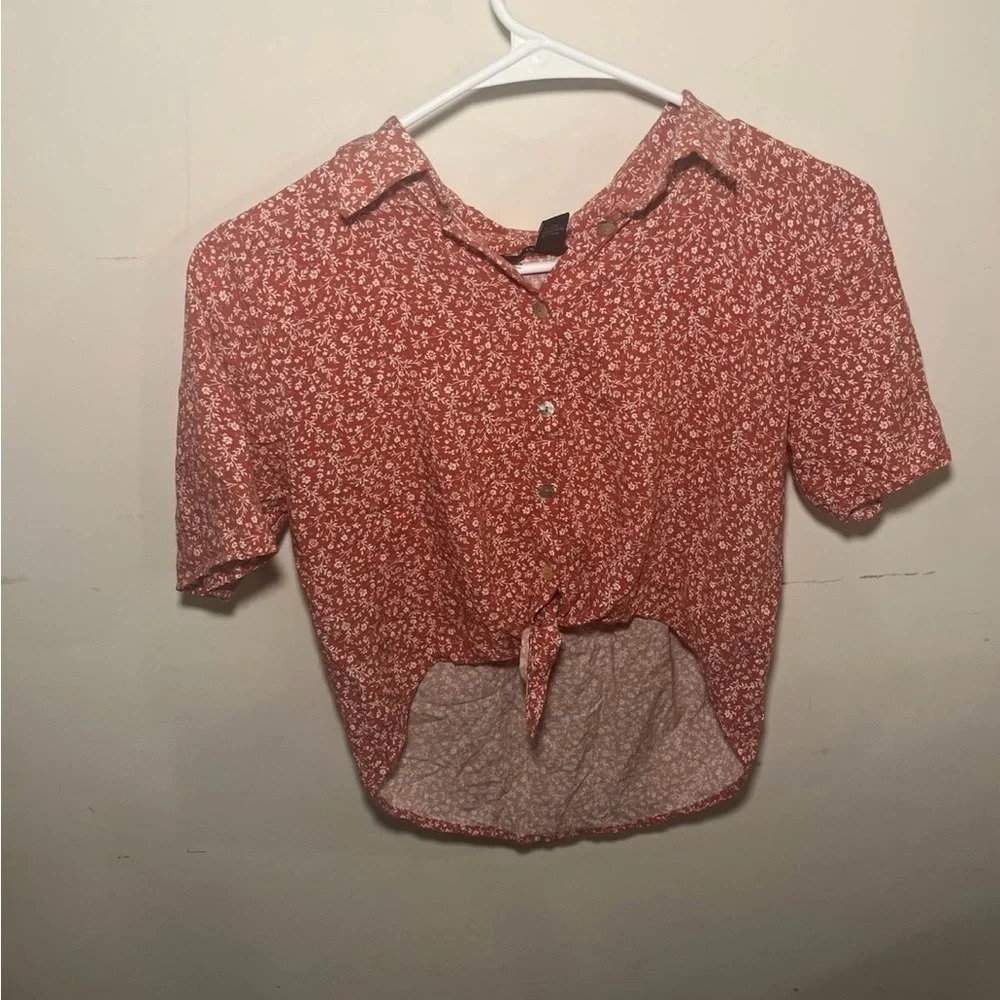 Button up tie shirt (A3)